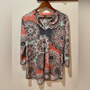 Women’s patterned blouse